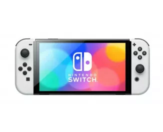 Портативная игровая приставка Nintendo Switch OLED with White Joy-Con (NSH008)