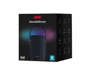Портативна колонка 2E SoundXDrum Black (2E-BSSXDWBK)