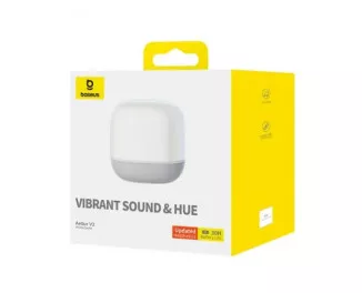 Портативная колонка Baseus AeQur V2 White (A2005050021100)