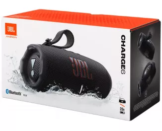 Портативна колонка JBL Charge 6 - Midnight Black (JBLCHARGE6BLK)