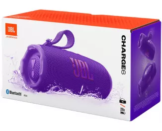 Портативна колонка JBL Charge 6 - Purple (JBLCHARGE6PUR)