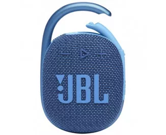 Портативная колонка JBL Clip 4 Eco - Blue (JBLCLIP4ECOBLU)