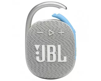 Портативная колонка JBL Clip 4 Eco - White (JBLCLIP4ECOWHT)