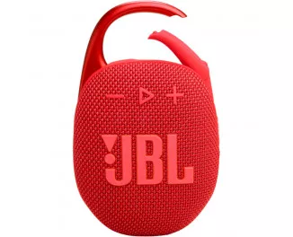 Портативная колонка JBL Clip 5 - Red (JBLCLIP5RED)