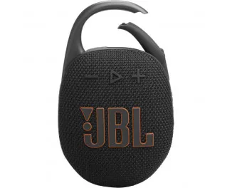 Портативна колонка JBL Clip 5 Black (JBLCLIP5BLK)