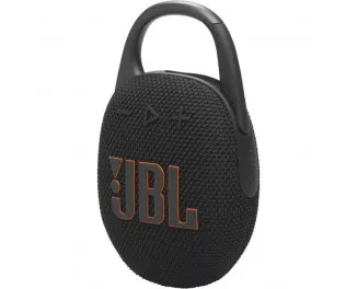 Портативна колонка JBL Clip 5 Black (JBLCLIP5BLK)