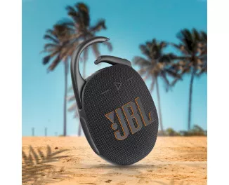 Портативна колонка JBL Clip 5 Black (JBLCLIP5BLK)