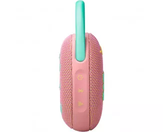 Портативна колонка JBL Clip 5 Pink (JBLCLIP5PINK)