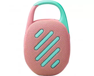 Портативна колонка JBL Clip 5 Pink (JBLCLIP5PINK)