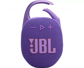 Портативная колонка JBL Clip 5 Purple (JBLCLIP5PUR)