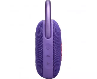 Портативная колонка JBL Clip 5 Purple (JBLCLIP5PUR)