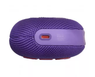 Портативная колонка JBL Clip 5 Purple (JBLCLIP5PUR)
