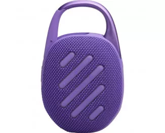 Портативная колонка JBL Clip 5 Purple (JBLCLIP5PUR)