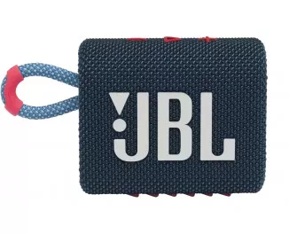 Портативная колонка JBL Go 3 Blue Coral (JBLGO3BLUP)