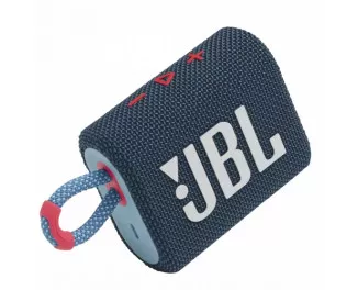 Портативная колонка JBL Go 3 Blue Coral (JBLGO3BLUP)