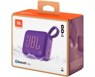 Портативная колонка JBL Go 4 Purple (JBLGO4PUR)