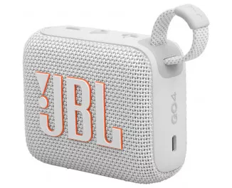 Портативная колонка JBL Go 4 White (JBLGO4WHT)