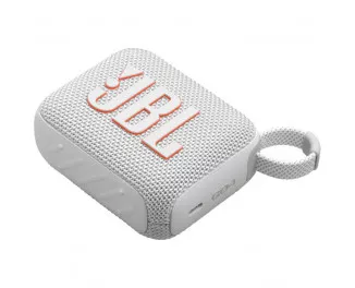Портативная колонка JBL Go 4 White (JBLGO4WHT)