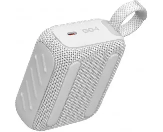Портативная колонка JBL Go 4 White (JBLGO4WHT)