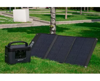 Портативна сонячна панель 2E 100W (2E-LSFC-100) Black