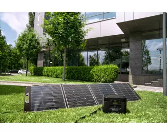Портативная солнечная панель 2E 100W (2E-PSPLW100) Black