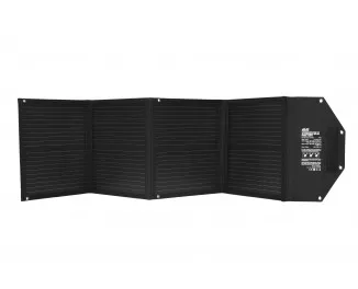 Портативна сонячна панель 2E 100W DC/USB-C/USB-A (2E-PSP0031) Black