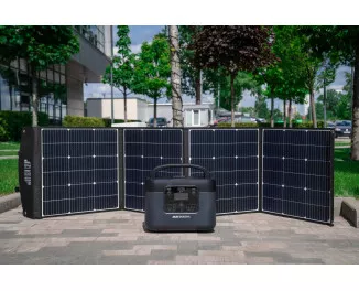 Портативна сонячна панель 2E 200W (2E-EC-200) Black
