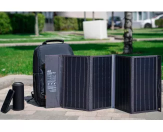Портативна сонячна панель 2E 36W (2E-PSP0021) Black
