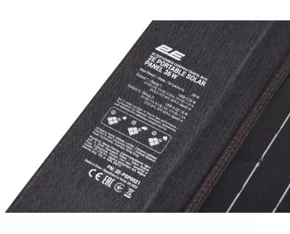 Портативна сонячна панель 2E 36W (2E-PSP0021) Black