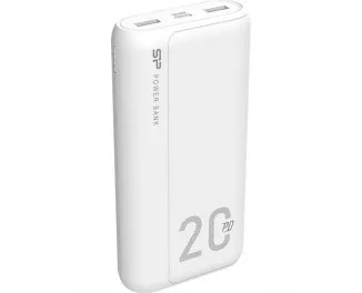 Портативный аккумулятор 20000mAh Silicon Power QS15 White (SP20KMAPBKQS150W)