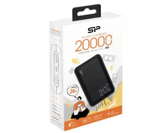 Портативный аккумулятор 20000mAh Silicon Power QS58 20Wh Black (SP20KMAPBKQS580K)