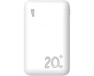 Портативный аккумулятор 20000mAh Silicon Power QS58 20Wh White (SP20KMAPBKQS580W)