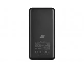 Портативний акумулятор 2E Geometry 20000mAh PD+ QC 3.0 18W Black (2E-PB2072PD-BLACK)