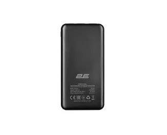 Портативный аккумулятор 2E Slim Black 10000mAh (2E-PB1005-BLACK)