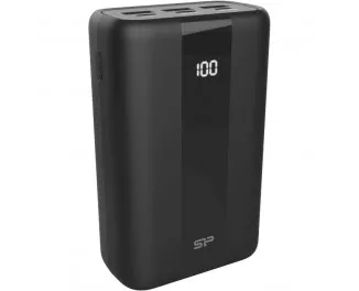 Портативный аккумулятор 30000mAh Silicon Power QX55 Black (SP30KMAPBKQX550K)