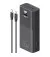 Портативный аккумулятор 30000mAh USAMS PB68 QC3.0+PD3.0 65W Black (ATXLOGTC01)