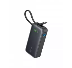 Портативный аккумулятор Anker Nano Power Bank 10000mAh 30W (Built-In USB-C Cable) (A2159011) Black