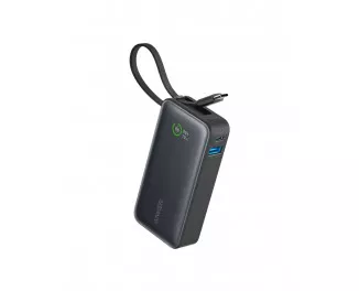 Портативный аккумулятор Anker Nano Power Bank 10000mAh 30W (Built-In USB-C Cable) (A2159011) Black