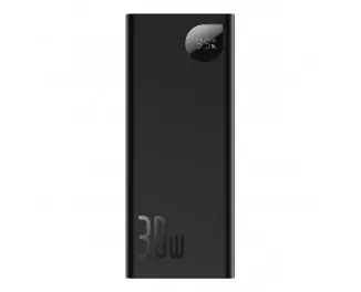 Портативный аккумулятор Baseus Adaman Metal Digital Display 20000mAh 30W Black (PPAD030001)