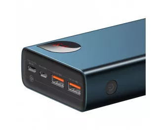 Портативный аккумулятор Baseus Adaman Metal Digital Display 20000mAh 65W (QC3.0 PD3.0) (PPIMDA-D03) Blue