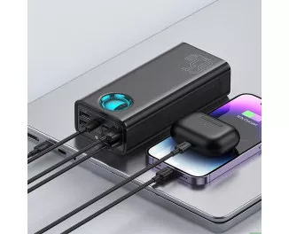 Портативний акумулятор Baseus Amblight Digital Display Fast Charge 26800mAh 65W (P10022402113-00) Black