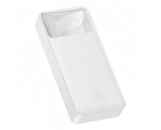 Портативний акумулятор Baseus Bipow Digital Display 20000mAh 20W (QC3.0 PD) (PPDML-M02) White