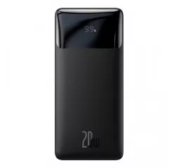 Портативный аккумулятор Baseus Bipow Digital Display 30000mAh 20W (QC3.0 PD) (PPBD050401, PPDML-N01) Black