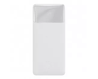 Портативний акумулятор Baseus Bipow Digital Display (Overseas Edition) 10000mAh 15W (PPBD050002) White