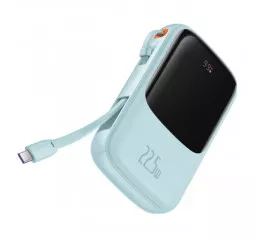Портативный аккумулятор Baseus Qpow Pro 10000mAh 22.5W Blue (PPQD020103)