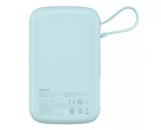 Портативный аккумулятор Baseus Qpow Pro 10000mAh 22.5W Blue (PPQD020103)