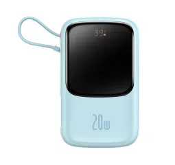 Портативный аккумулятор Baseus Qpow Pro Digital Display Fast Charge 10000mAh 20W Blue (PPQD020003)