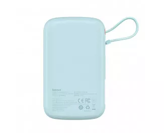 Портативный аккумулятор Baseus Qpow Pro Digital Display Fast Charge 10000mAh 20W Blue (PPQD020003)