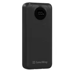 Портативний акумулятор ColorWay EnergyPlus 20000mAh Black (CW-PB200LPB4BK-PDD)