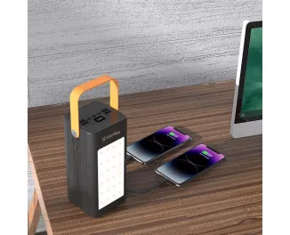Портативный аккумулятор ColorWay LCD/Lamp 80000mAh Black (CW-PB800LPA8BK-PDD)